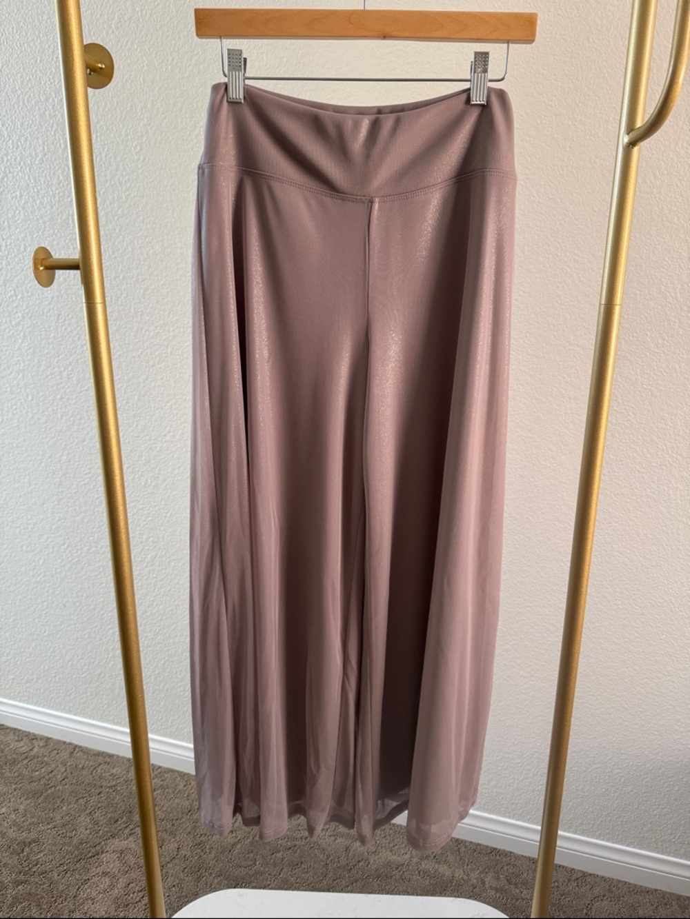 Women’s Taupe Wide Leg Pant